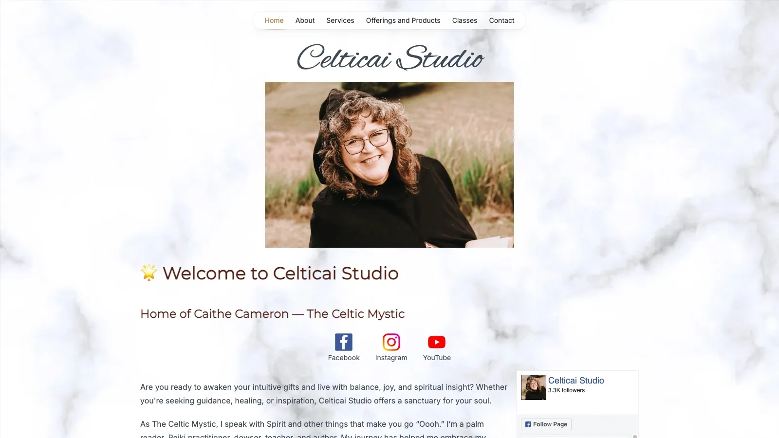 Celticai Studio website screenshot